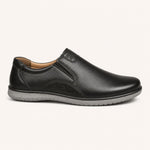 Premium Leather Formal Slip-On Shoes – Classic Black