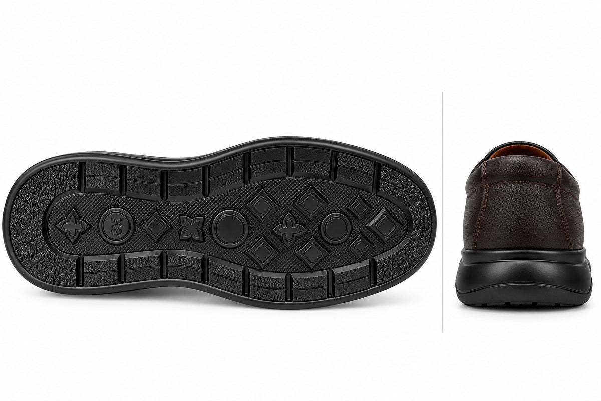 Premium Classic Black Slip-On Shoes
